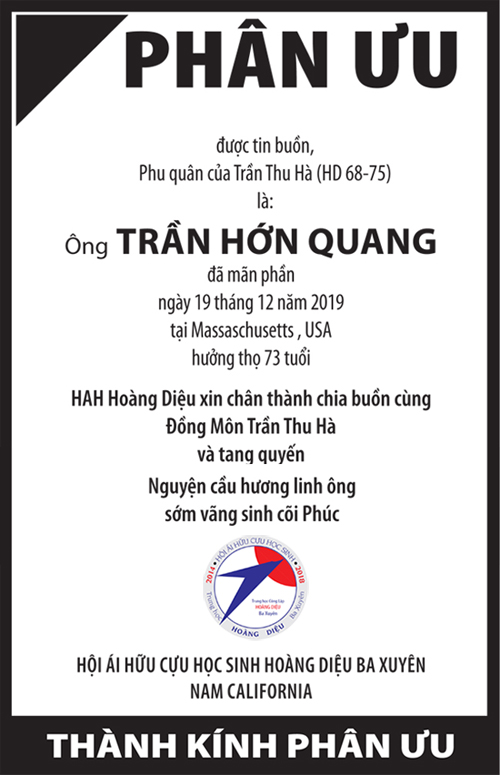 Phân Ưu Trần Hớn Quang