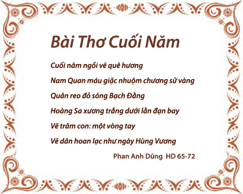 Bai Tho Cuoi Nam
