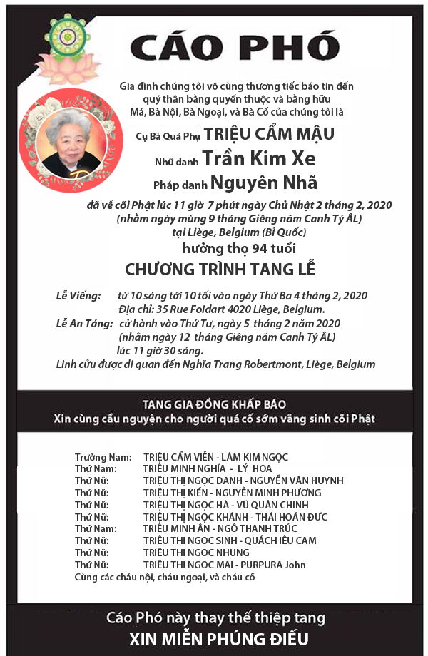 Cáo Phó
