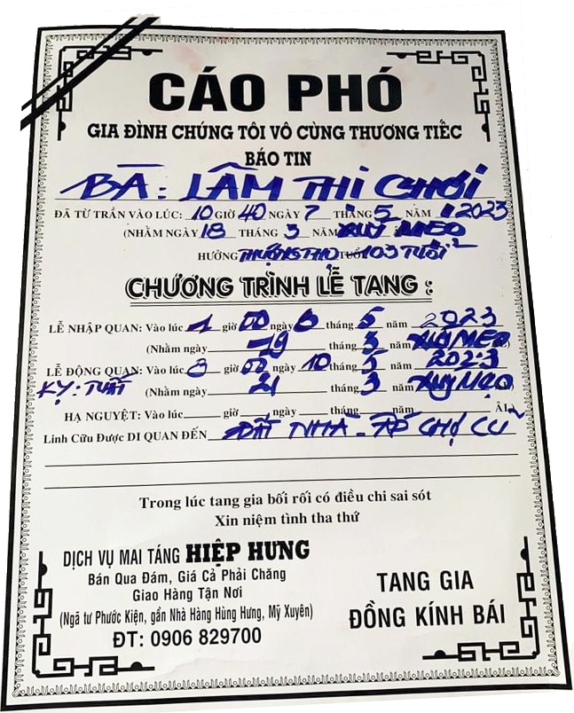 Cáo Phó