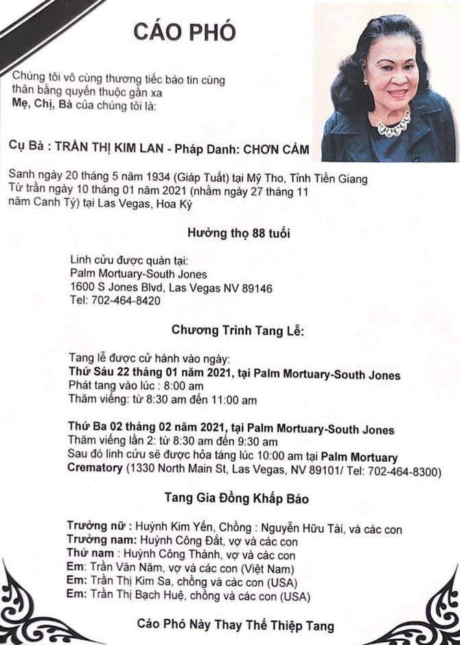 Cáo Phó