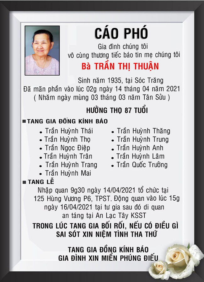 cáo phó