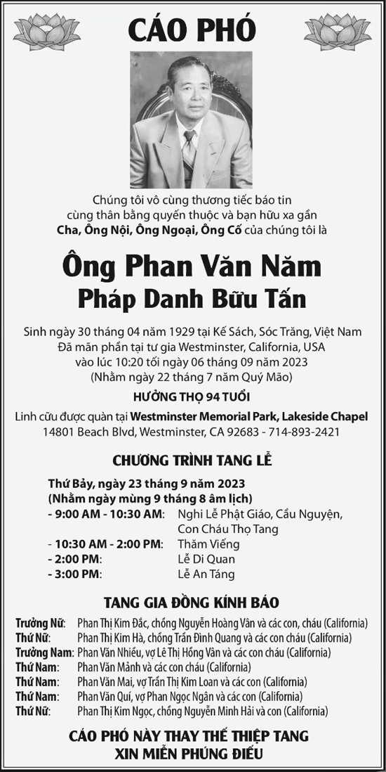 cáo phó