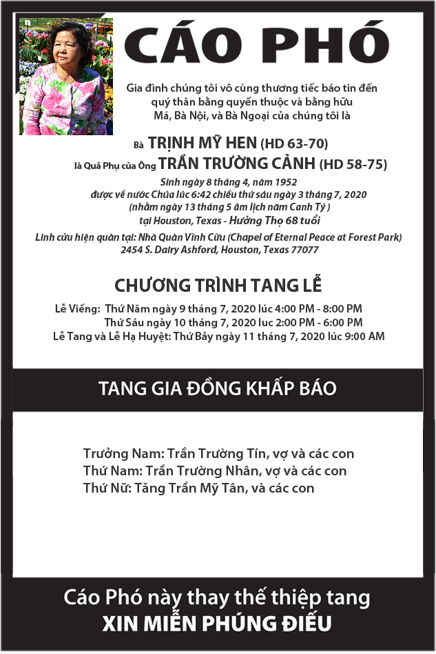 Cáo Phó