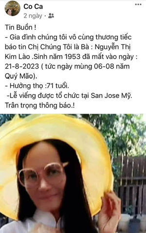 cáo phó