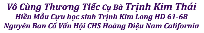 Vô cùng thương tiếc