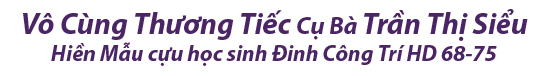 Vô cùng thương tiếc