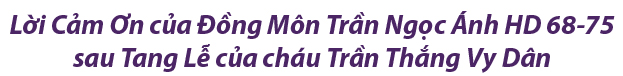 Vô cùng thương tiếc