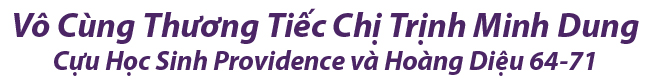 Vô cùng thương tiếc