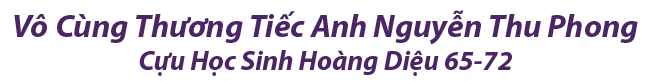 Vô cùng thương tiếc